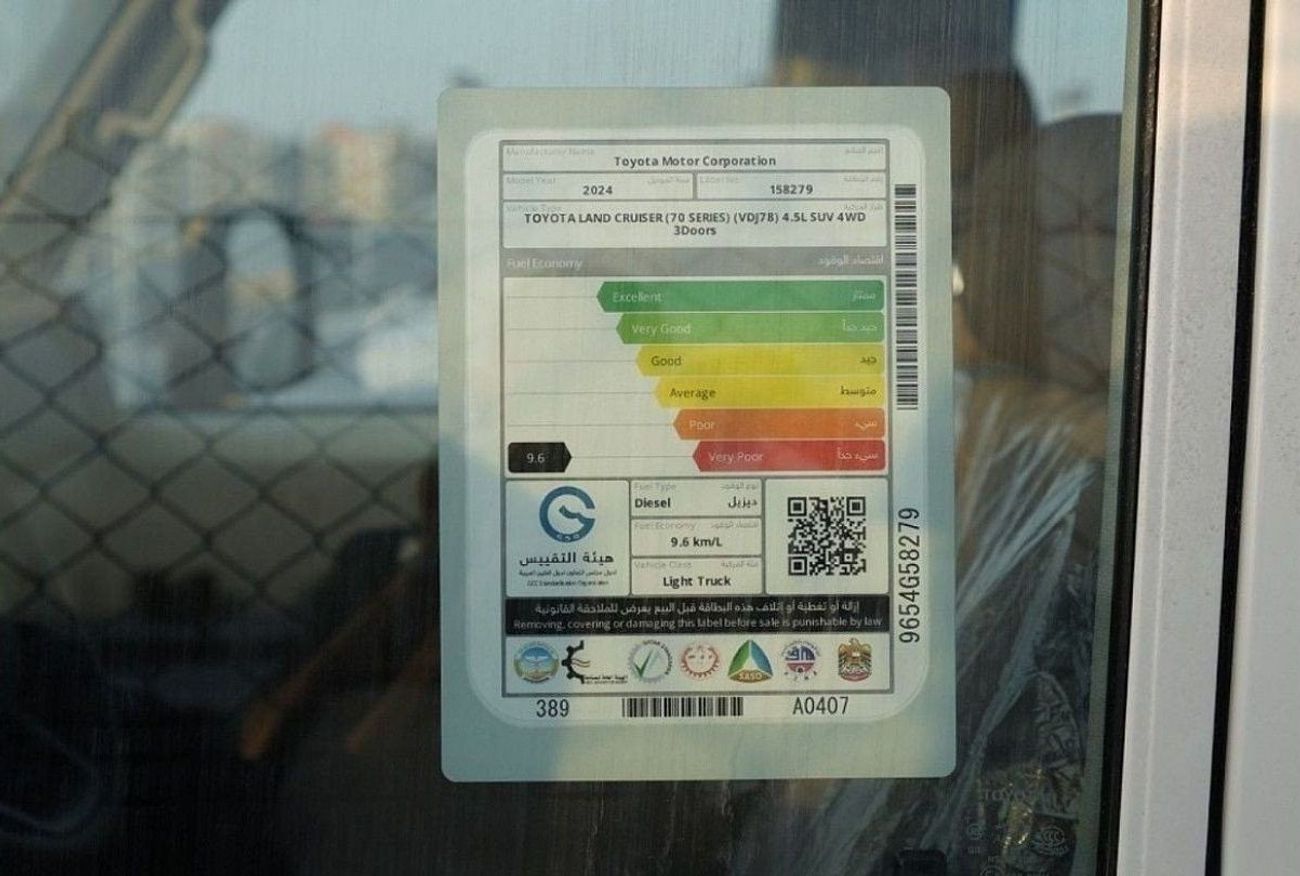 تويوتا لاند كروزر 70 Toyota Land Cruiser Hard Top LC78 4.5L 3DOOR V8 Diesel 2025