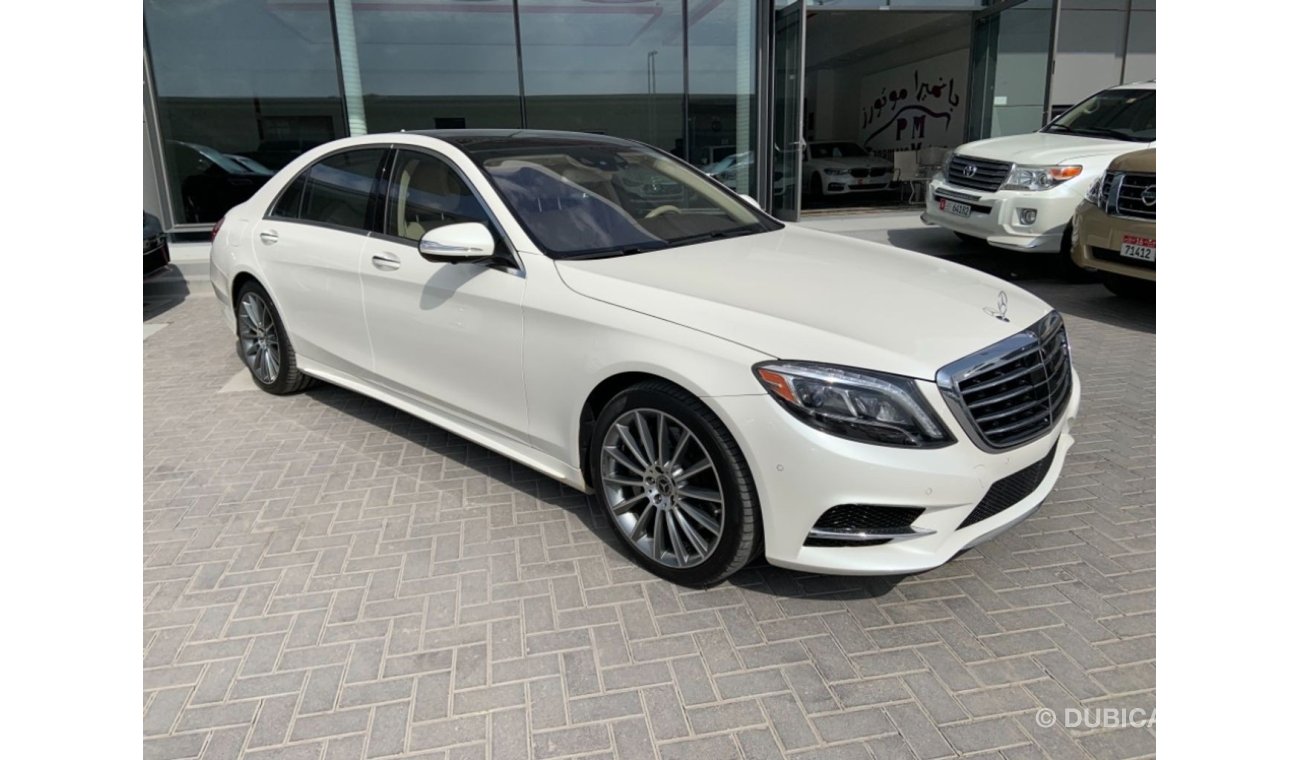 مرسيدس بنز S 550 ‏Mercedes-Benz S550 ,V8 TURBO , 2017, CLEAN TITLE.