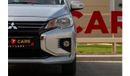 ميتسوبيشي اتراج GLX 1.2L Mitsubishi Attrage 2023 GCC under Warranty with Flexible Down-Payment.