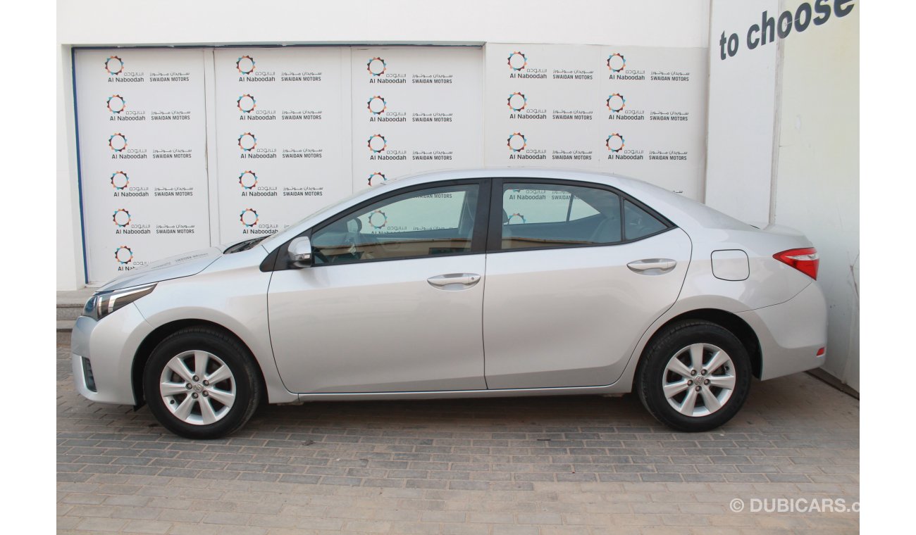 Toyota Corolla 2.0L SE 2015 MODEL WITH GCC SPECS