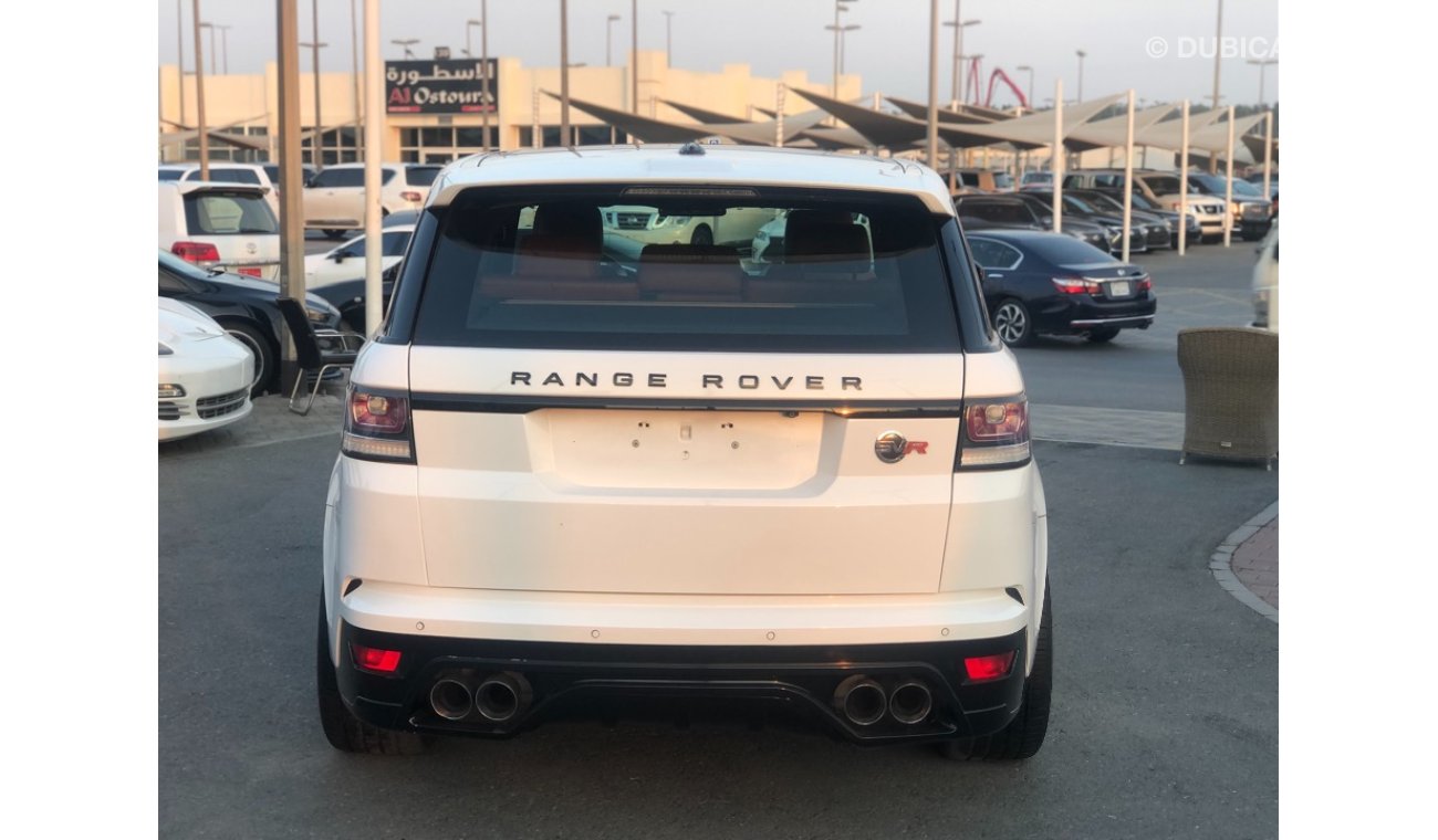 Land Rover Range Rover Sport Supercharged Rang Rover sport super charge model 2014 GCC kit SVR full option panoramic roof leather seat