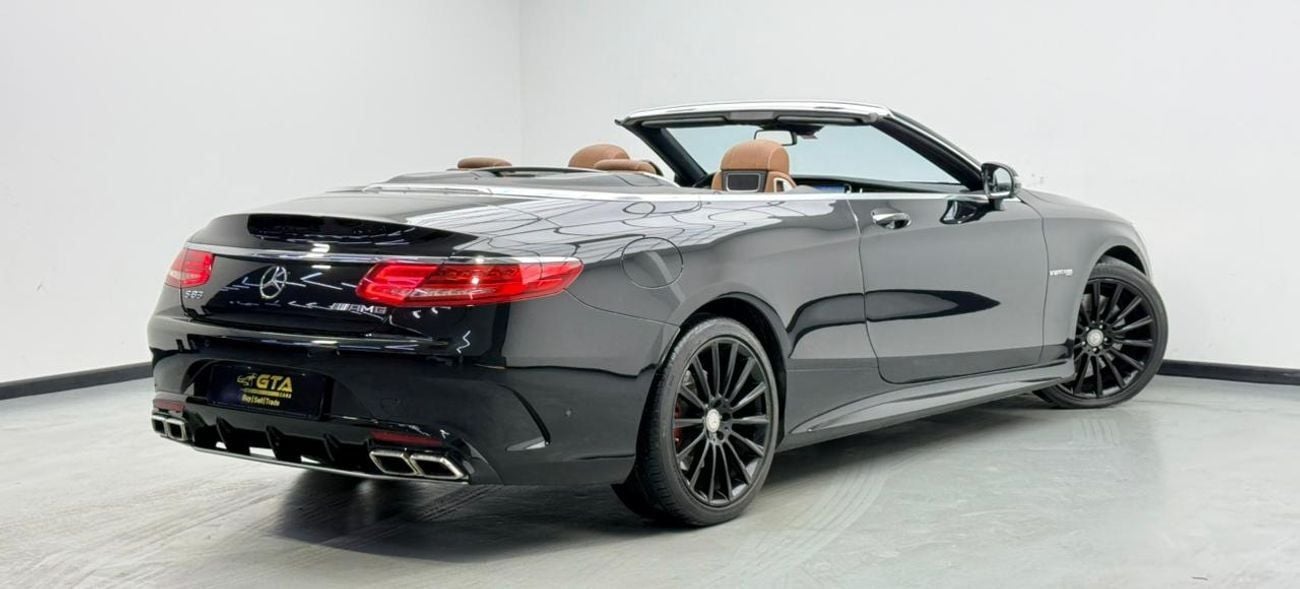 Mercedes Benz S500 2016 Mercedes Benz S500 AMG Cabriolet With S63 Kit, Excellent Condition, GCC