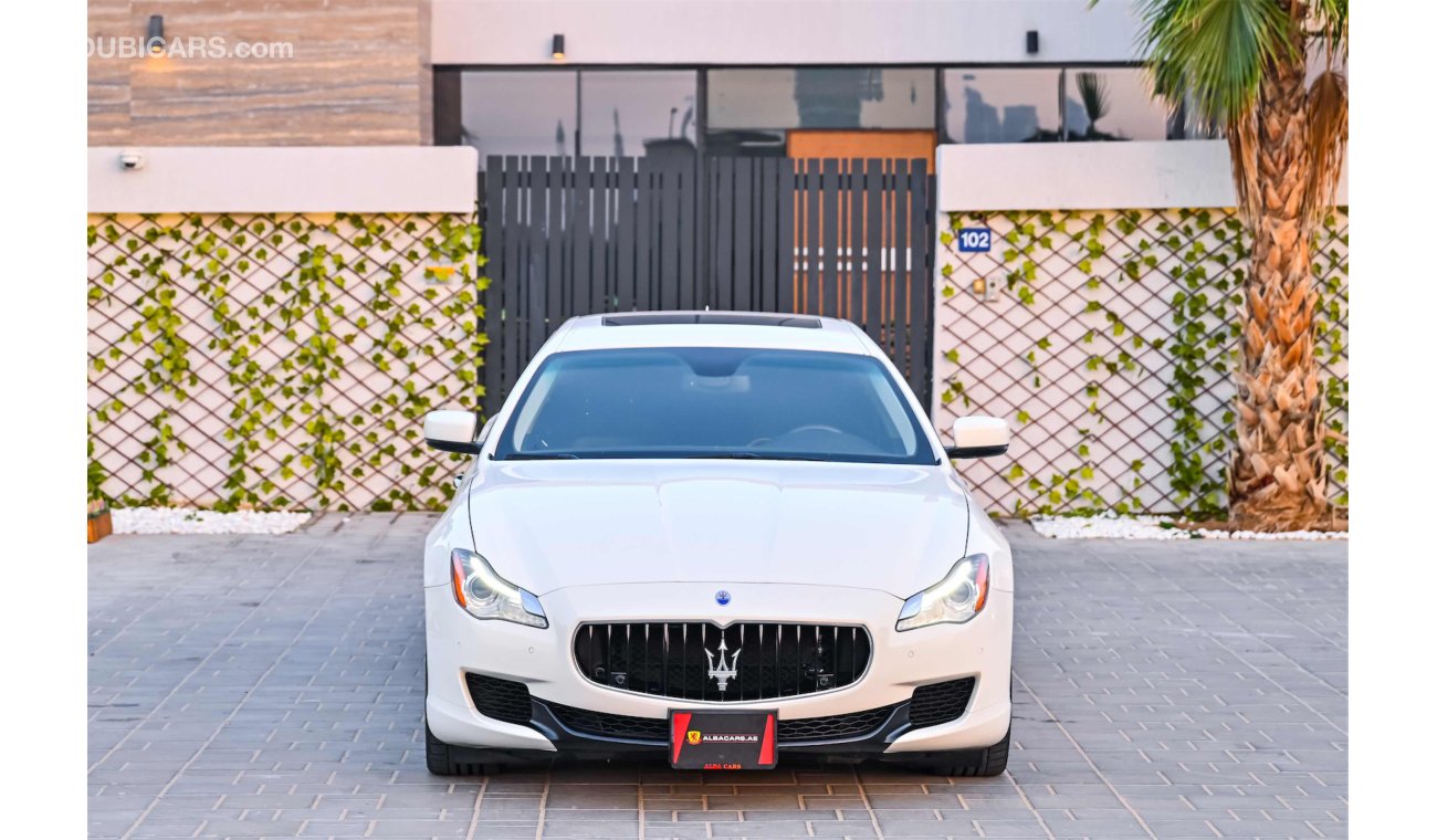 Maserati Quattroporte 3.0TC V6 | 2,428 P.M | 0% Downpayment | Full Option |  Immaculate Condition