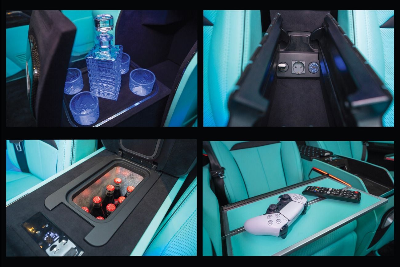 Mercedes-Benz V 250 2024 VVIP MERCEDES GCC V250 with VB Air Suspension and Extra AC- 2 Years Warranty by VLINE Design