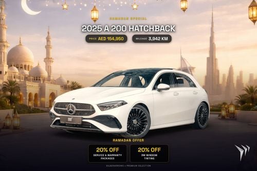 Mercedes-Benz A 200 AMG Gargash Service and Warranty Package | 0% Downpayment | 2,227 P/M