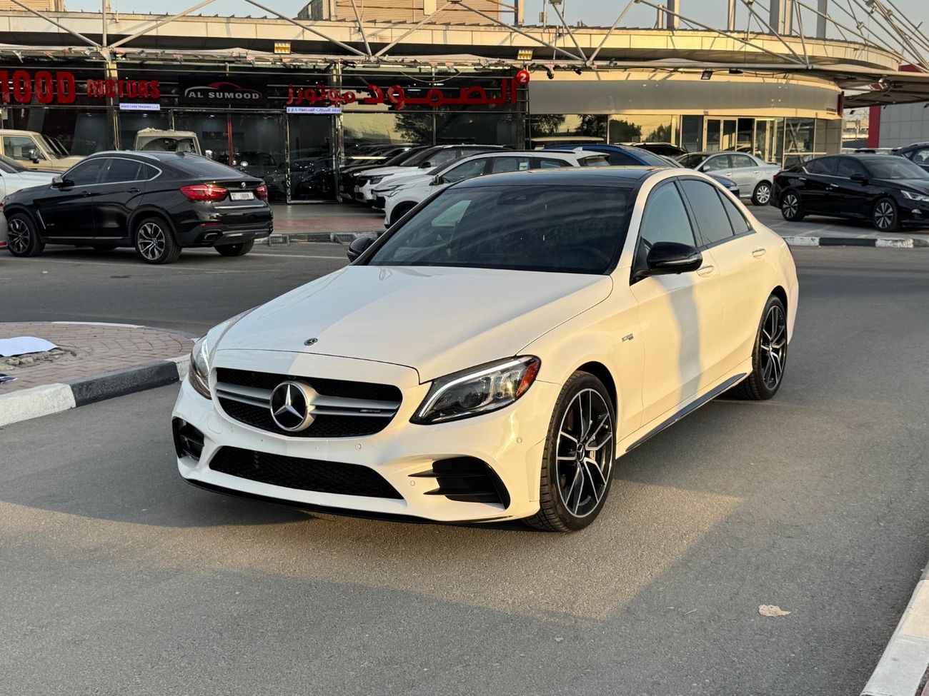 مرسيدس بنز سي 43 ايه ام جي 2021 4Matic 3L TWIN TURBO V6 PANORAMA  360 CAMERAS CANADA SPEC