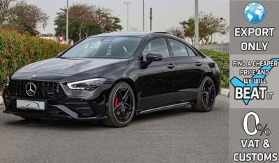 Mercedes-Benz CLA 35 AMG 4Matic Coupe , New Facelift , Night Package , 2024 GCC , 0Km , (ONLY FOR EXPORT)