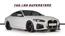 BMW 430i M Sport 2.0L GCC-Low Mileage-AGMC Full Service History Warranty & Service Contract-Aero Kit