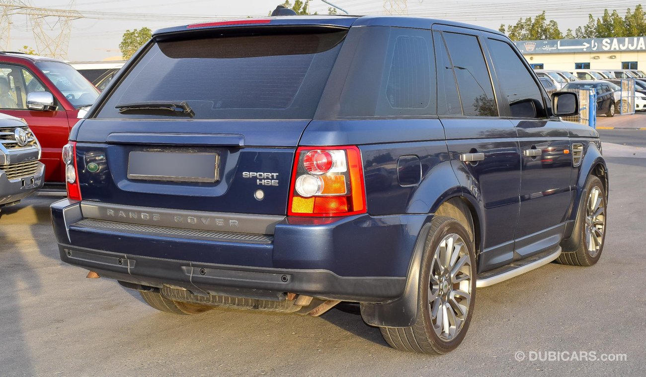 لاند روفر رانج روفر سبورت إتش أس إي RANG ROVER SPORT V8 2007. Gcc . Full option Fully Agency Service History