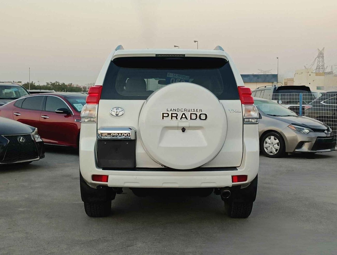 تويوتا برادو TXL V6 / ORG SHAPE/ LEATHER/ DVD CAMERA/ TYRE UP / LOT#28772