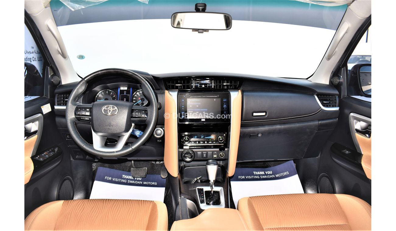 تويوتا فورتونر AED 1664 PM | 4.0L GXR V6  4WD GCC DEALER WARRANTY