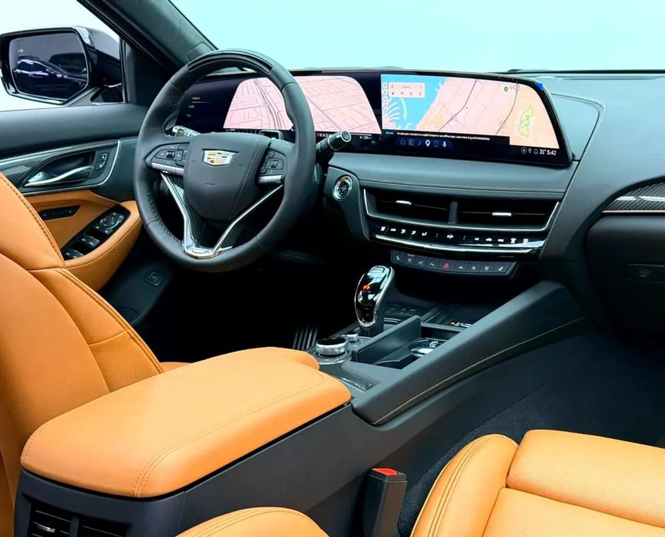 كاديلاك CT5 V, Warranty + Service Pack, Full Service History, GCC