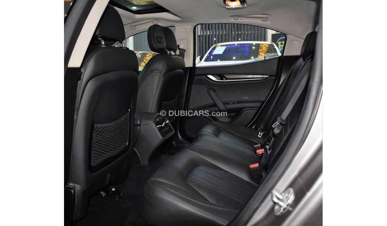 مازيراتي جيبلي EXCELLENT DEAL for our Maserati Ghibli ( 2014 Model ) in Grey Color GCC Specs