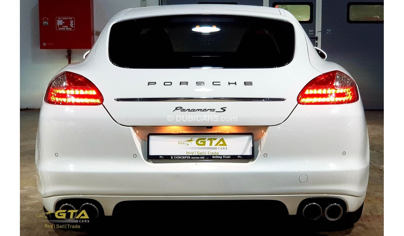 بورش باناميرا 2012 Porsche Panamera S, Service History, GCC