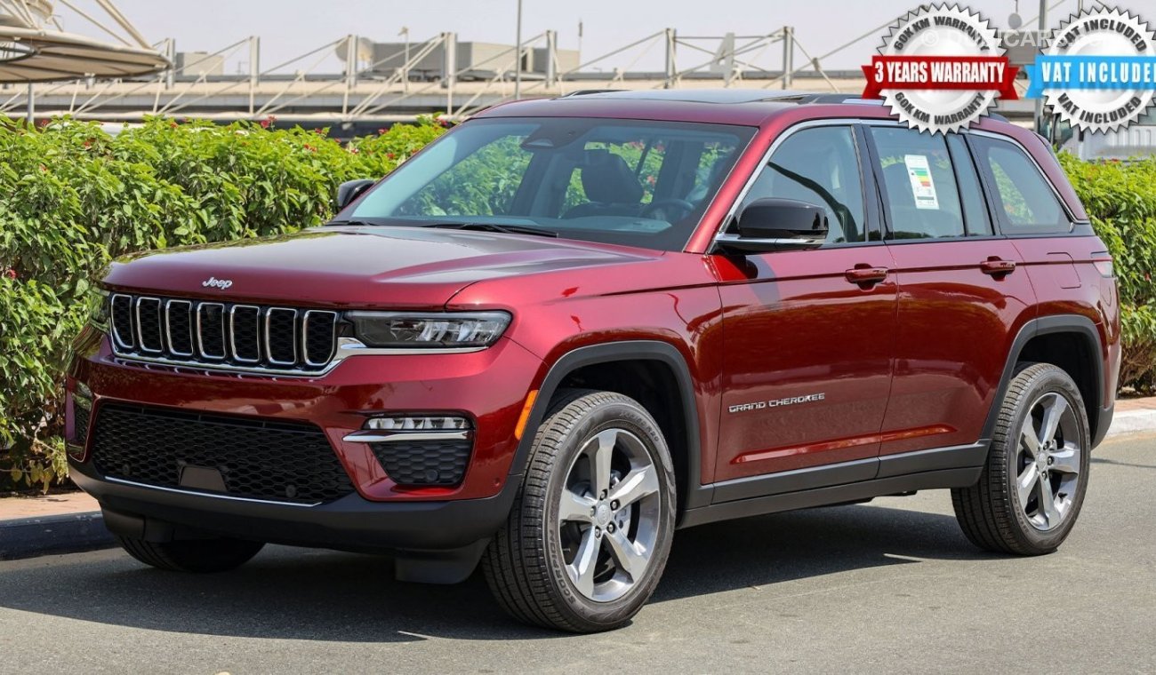 Jeep Grand Cherokee Limited Plus Luxury 4X4 , 2022 , GCC , 0Km , With 3 Years or 60K Km WNTY @Official Dealer