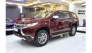 Mitsubishi Montero EXCELLENT DEAL for our Mitsubishi Montero Sport ( 2017 Model ) in Red Color GCC Specs
