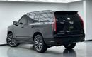 كاديلاك إسكالاد Sport Platinum 6.2L 4WD 2021 Cadillac Escalade 600 Sport, Cadillac Warranty + Service Pack, Fully Lo