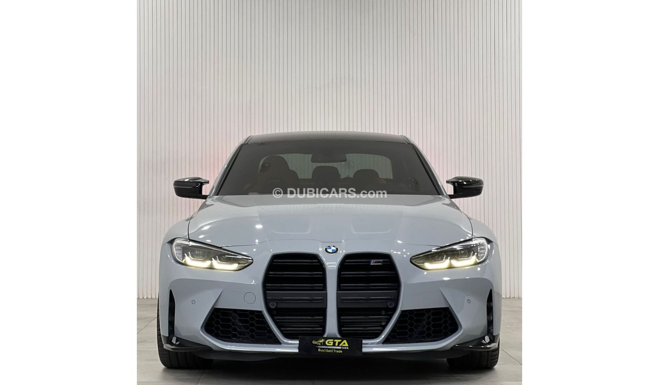 بي أم دبليو M3 2022 BMW M3 Competition, FEB 2027 BMW Warranty + Service Contract, GCC