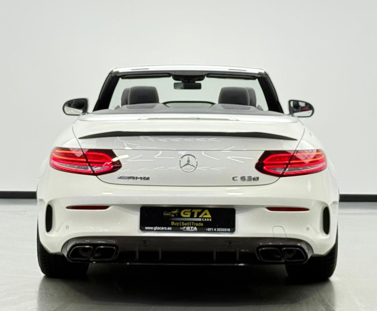 Mercedes-Benz C 63 S 2019 Mercedes Benz C63 S AMG Cabriolet, Warranty, Excellent Condition, GCC