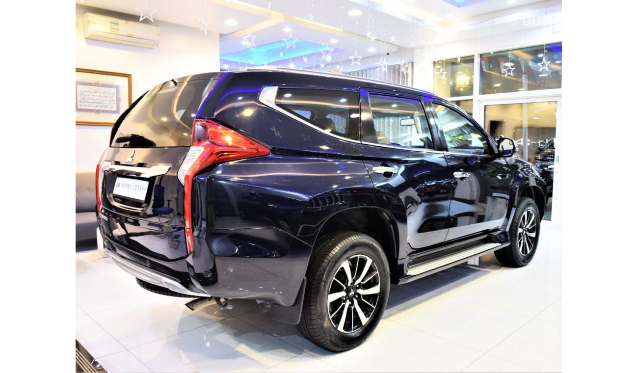 Mitsubishi Montero ORIGINAL PAINT!! ( صبغ وكاله ) AMAZING Mitsubishi Montero Sport 2016 Model!! in Dark Blue Color! GCC