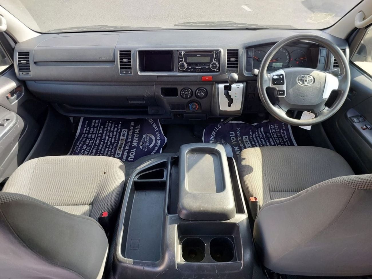 Toyota Hiace TOYOTA HIACE COMMUTER VAN RHD 2015 MODEL 3.0 L DIESEL AUTOMATIC(PM15677)