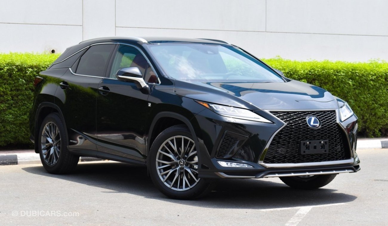 Lexus RX450h F sport 3 Hybrid. Local Registration + 10%