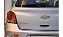 Chevrolet Cruze ORIGINAL PAINT ( صبغ وكاله ) Chevrolet Cruze LT Hatchback 2013 Model!! in Silver Color! GCC Specs