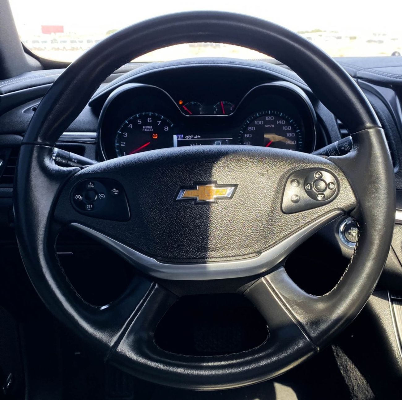 شيفروليه إمبالا Chevrolet impala V6 2019 full option GCC accident-free in excellent condition, 1345 pm