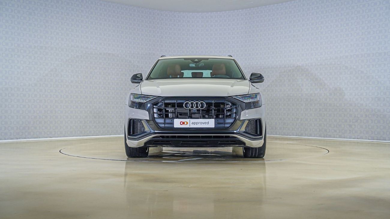 أودي Q8 | AED 4,545 PM | Warranty Feb 2028 | GCC