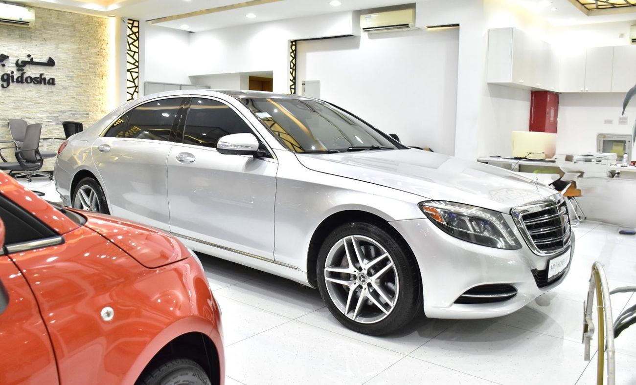 Mercedes-Benz S 550 EXCELLENT DEAL for our Mercedes Benz S550 ( 2016 Model ) in Silver Color American Specs