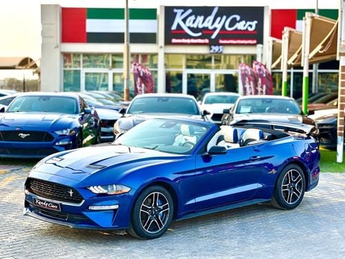 فورد موستانج Ecoboost Convertible | Monthly 1100/- | 0% DP |  Fog Lights | # 44894