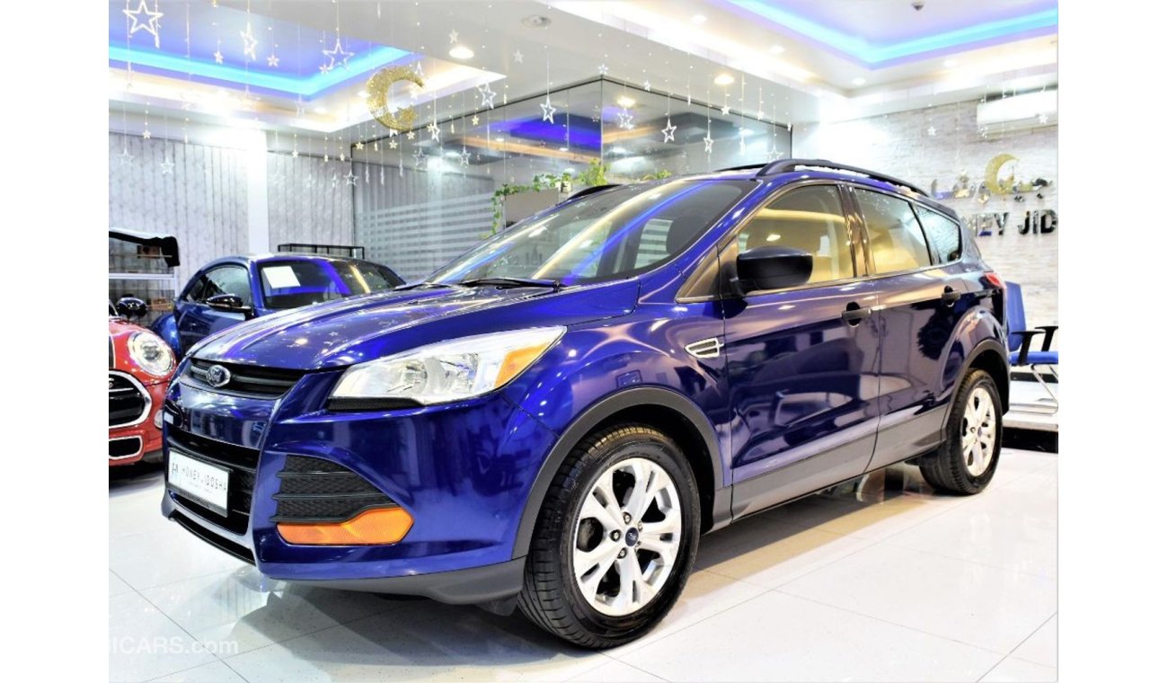 Ford Escape ( ORIGINAL PAINT ( صبغ وكاله ) AMAZING Ford Escaped 2014 Model!! in Blue Color! GCC Specs