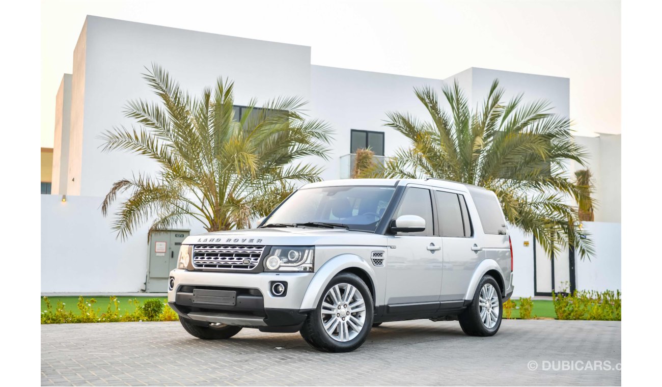 Land Rover LR4 HSE - Agency Warranty! Excellent SUV - Fully Loaded! Only AED 2,135 Per Month! - 0% DP