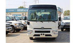 Toyota Coaster High-Roof 2.7L Petrol 23-Seater 3-Point Seatbelts + Roof Rack