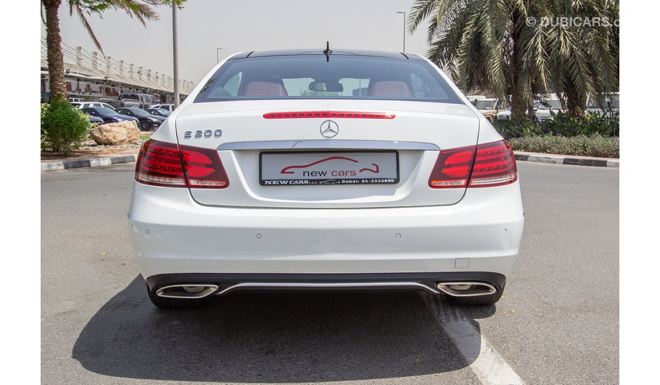 Mercedes-Benz E200 Coupe 2014 - GCC - ZERO DOWN PAYMENT - 1755 AED/MONTHLY - 1 YEAR WARRANTY