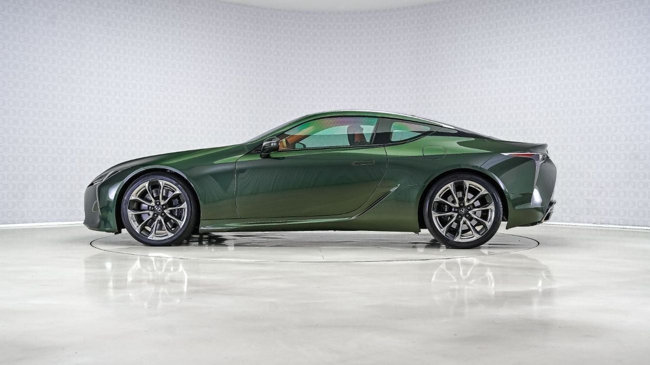 Lexus LC500 Sport 5.0L Special Offer | AED 5,295 PM | Warranty 2027, GCC | LC 500 Coupe