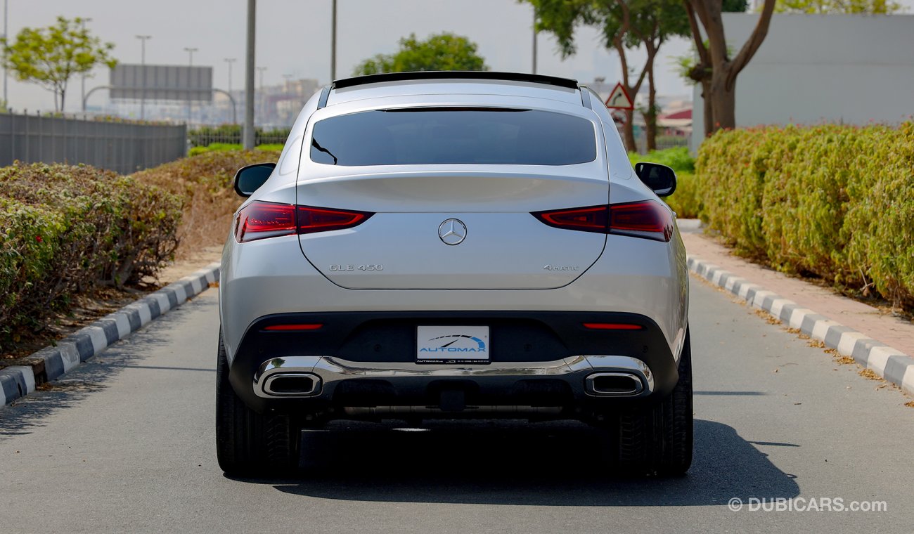 Mercedes-Benz GLE 450 AMG Coupe , 4MATIC , GCC , 2021 , 0Km , W/3 Yrs or 100K Km WNTY