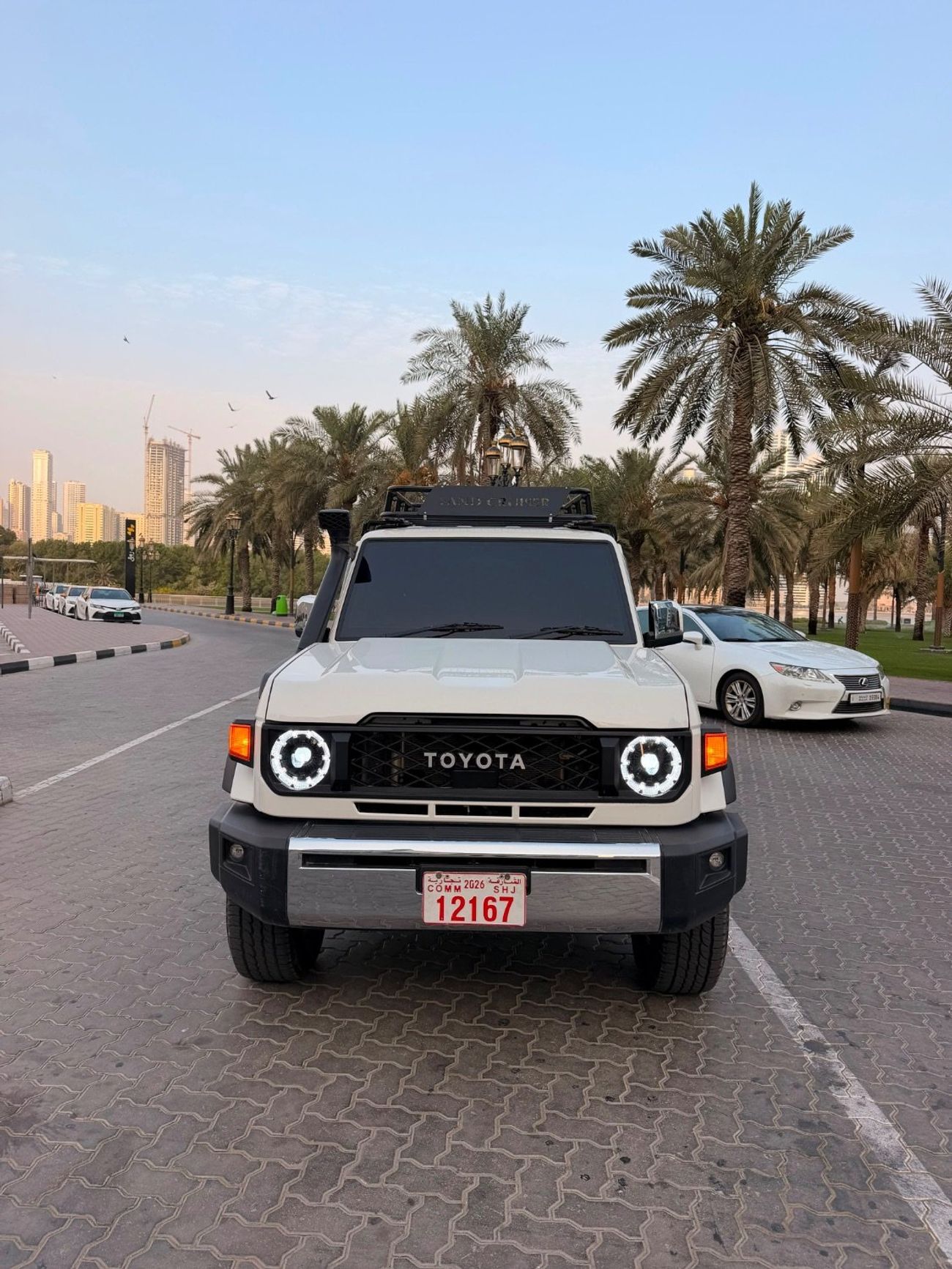 Toyota Land Cruiser GX With Upgraded shape