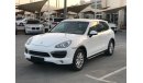 Porsche Cayenne S PORSCHE CAYENNE S MODEL 2014 GCC car perfect condition full option panoramic roof leather seats back