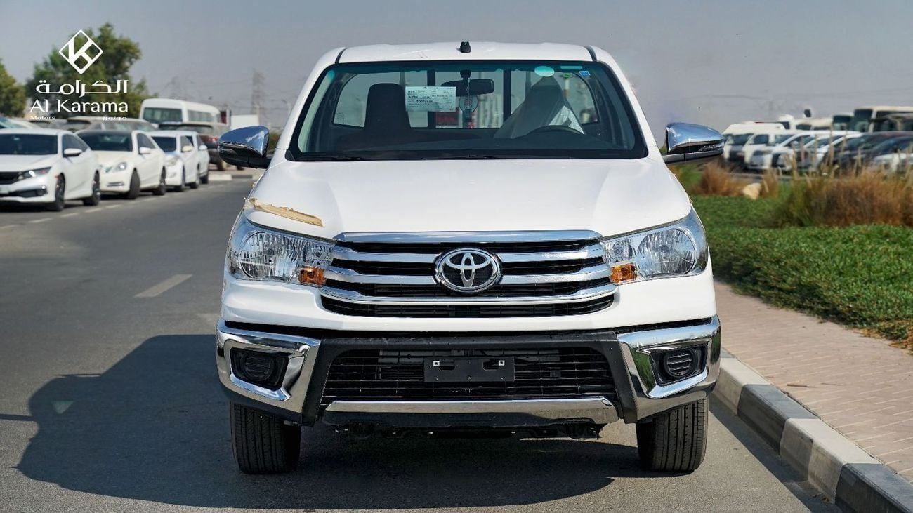 تويوتا هيلوكس GL  2.4L Single Cab D-4D |  Manual Transmission | GCC Specs | Power Windows & Mirrors