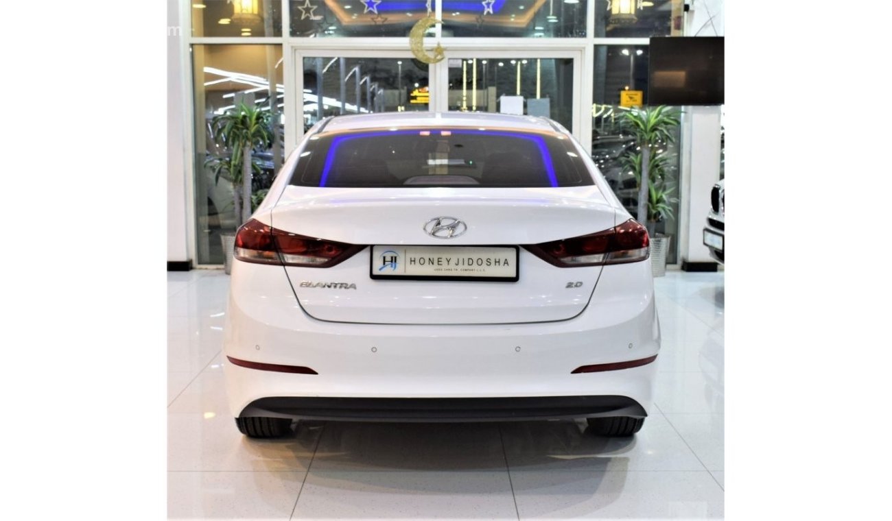 Hyundai Elantra EXCELLENT DEAL for our Hyundai Elantra 2018 Model!! in White Color! GCC Specs