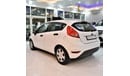 Ford Fiesta EXCELLENT DEAL for our Ford Fiesta 2009 Model!! in White Color! GCC Specs