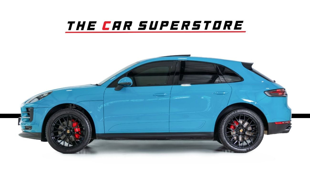 Porsche Macan STD Miami Blue-21 Inch Rims-Porsche Service History Available-Warranty till 12/26
