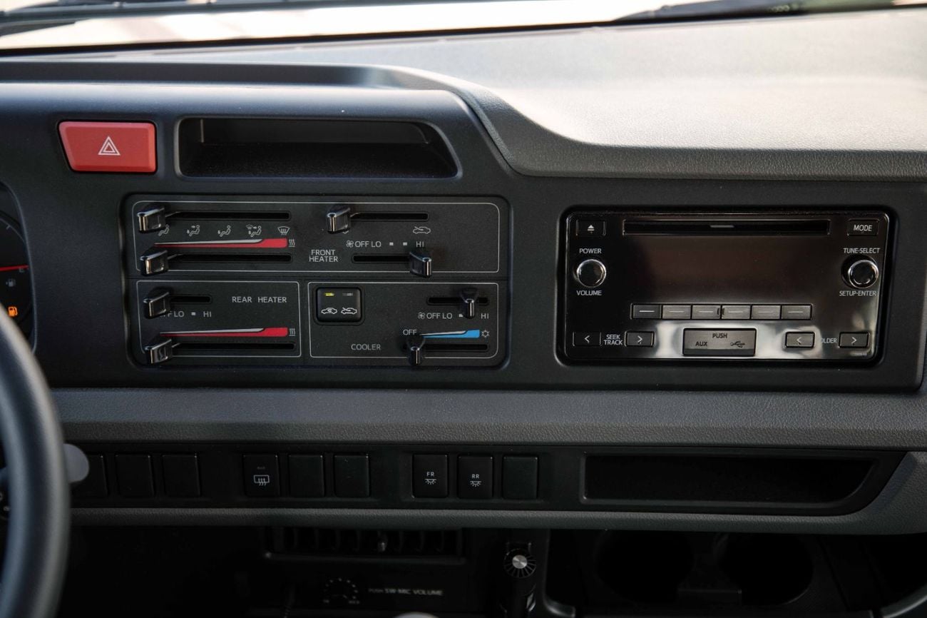 Toyota Coaster 2.7L (23-Seater) - White Inside Grey | Export Only