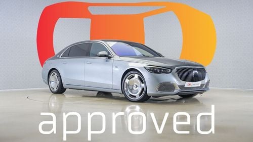Mercedes Maybach S680 Maybach S-Class S680 Maybach | AED 9,170 PM | Up to 3 Years Warranty Unlimited |