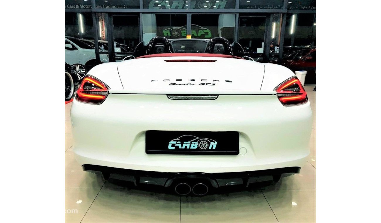 بورش بوكستر جي تي أس PORSCHE BOXSTER GTS 2015 MODEL GCC CAR WITH 55K KM ONLY FULL SERVICE HISTORY IN AMAZING CONDITION