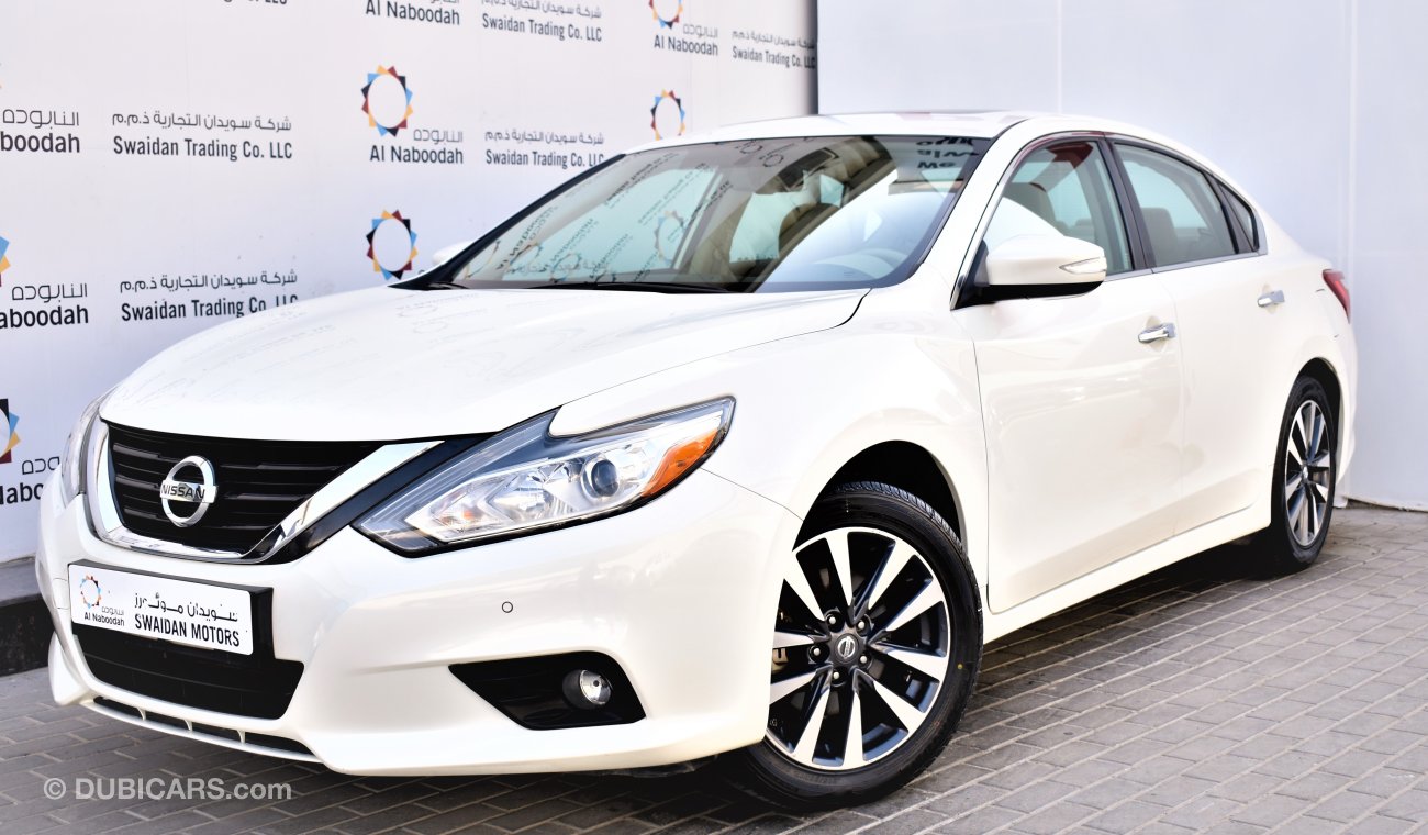 Nissan Altima DEALER WARRANTY 2.5L SL 2017 GCC SPECS