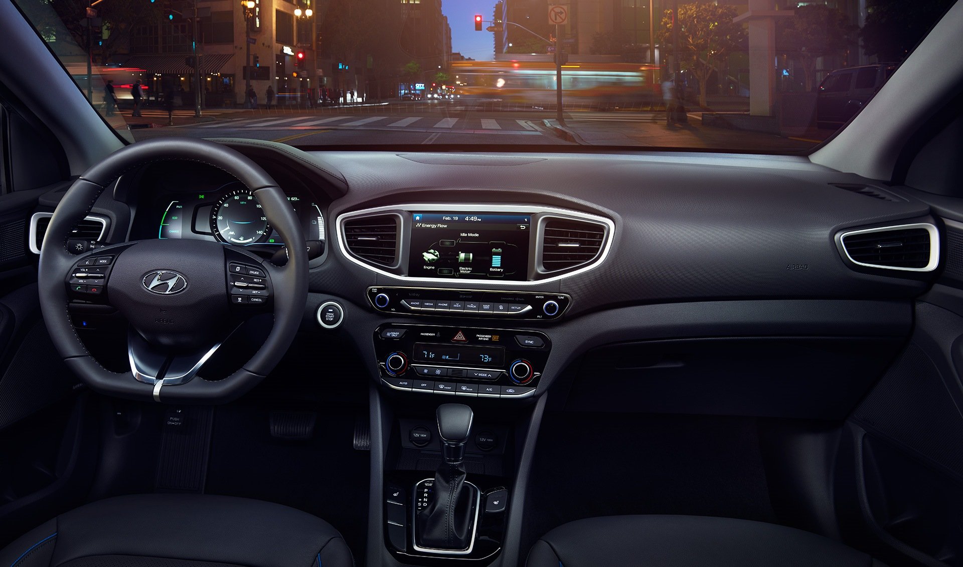Hyundai Ioniq interior - Cockpit