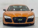Audi R8 V8 AWD 4.2L (430 HP) 2015 Audi R8 Quattro Coupe V8, Full Service History, Carbon Fiber Package, Very