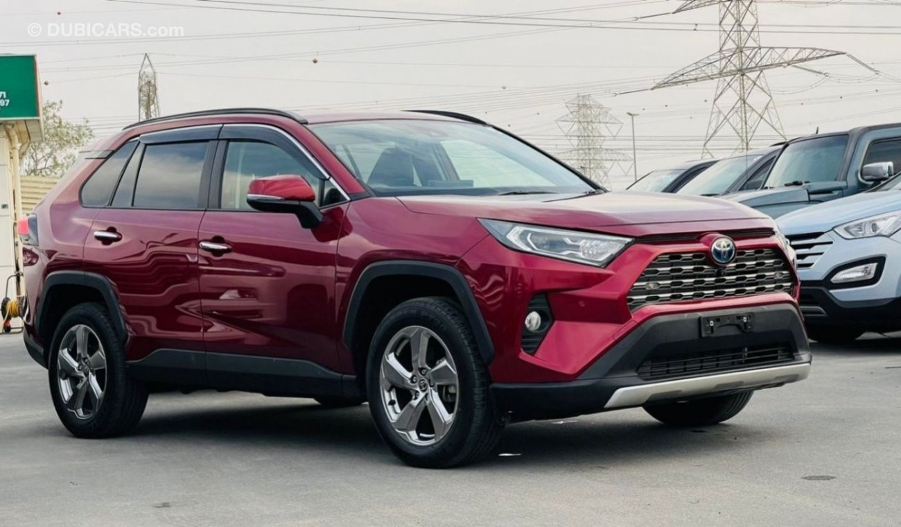 تويوتا راف ٤ 2021 |ROYAL RED| {Hybrid} 2.5L [JAPAN Import] {QISJ Will Pass} 4WD Premium Condition